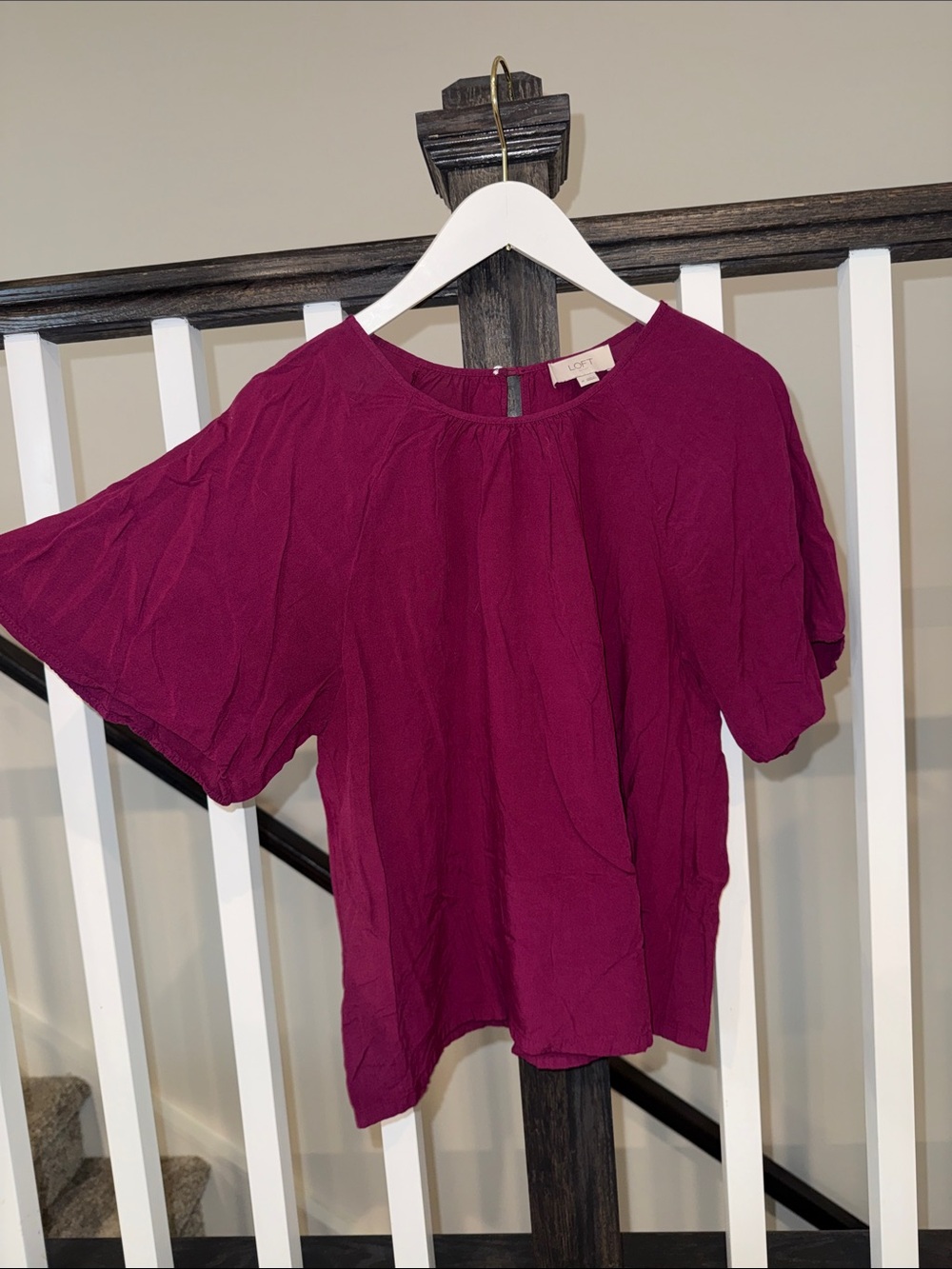 LOFT Short Sleeve Blouse